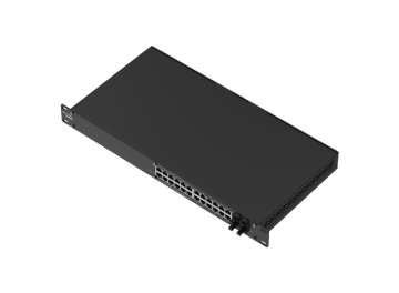 SWM280 – Managed PoE+ Switch diagonal